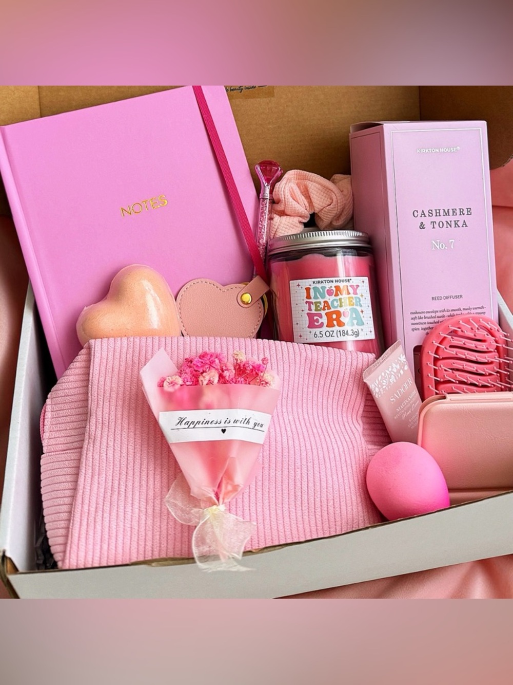 Pink 'In My Teacher Era' Scented Candle Gift Set